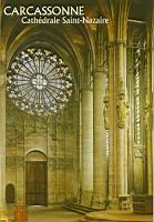 Carcassonne, Basilique St-Nazaire & St-Celse, Transept nord & Rosace de la Vierge (fin 13eme)